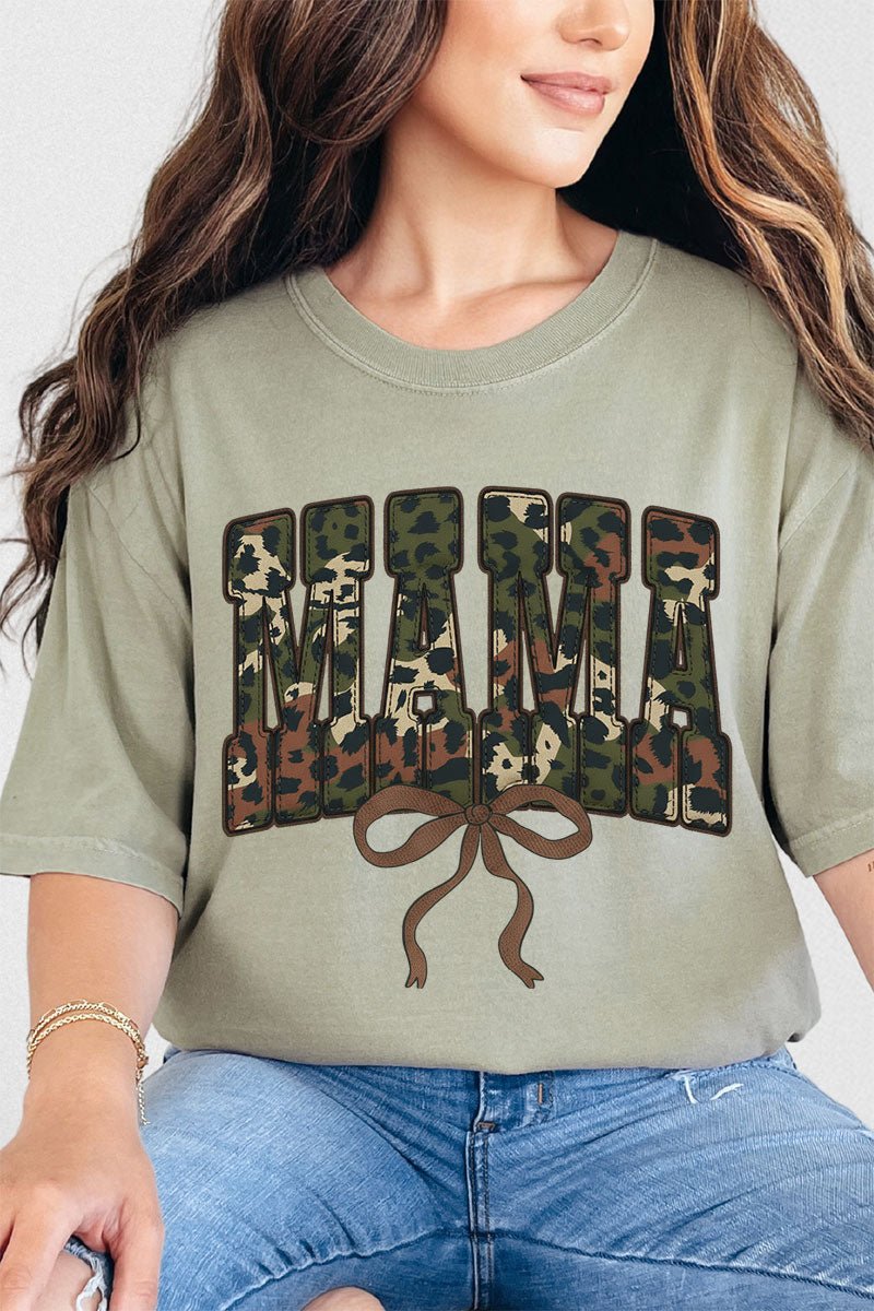 Hunting Mama Ribbon Comfort Colors Adult Ring - Spun Cotton Tee - Wholesale Accessory Market