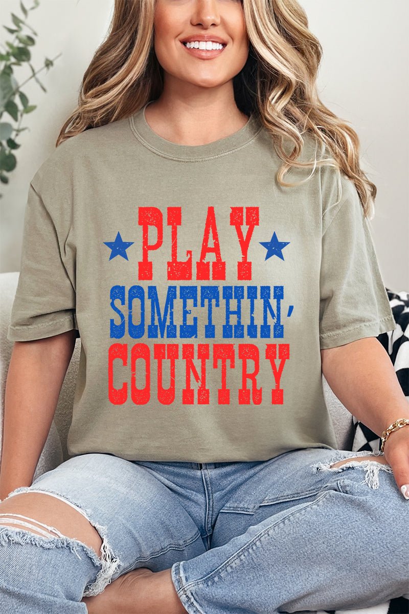 Stars & Country Comfort Colors Adult Ring-Spun Cotton Tee - Wholesale Accessory Market