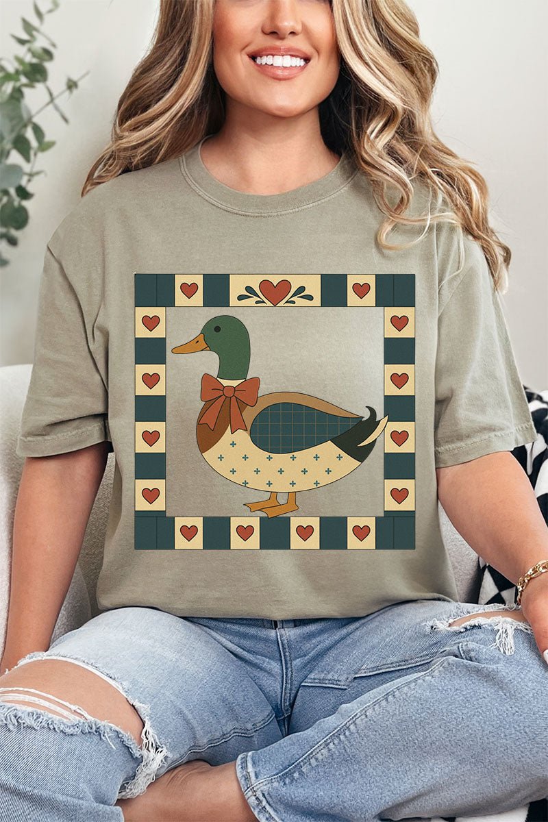 Sunday Mallard Comfort Colors Adult Ring - Spun Cotton Tee - Wholesale Accessory Market
