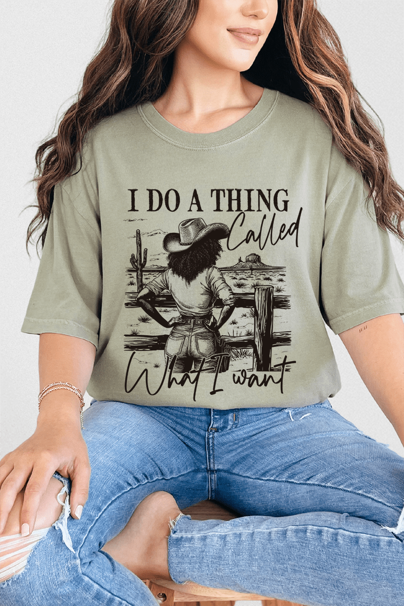 What I Want Comfort Colors Adult Ring - Spun Cotton Tee - Wholesale Accessory Market