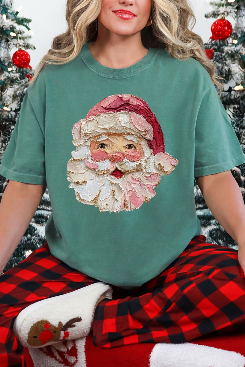 The Painted Santa Comfort Colors Adult Ring - Spun Cotton Tee - Wholesale Accessory Market