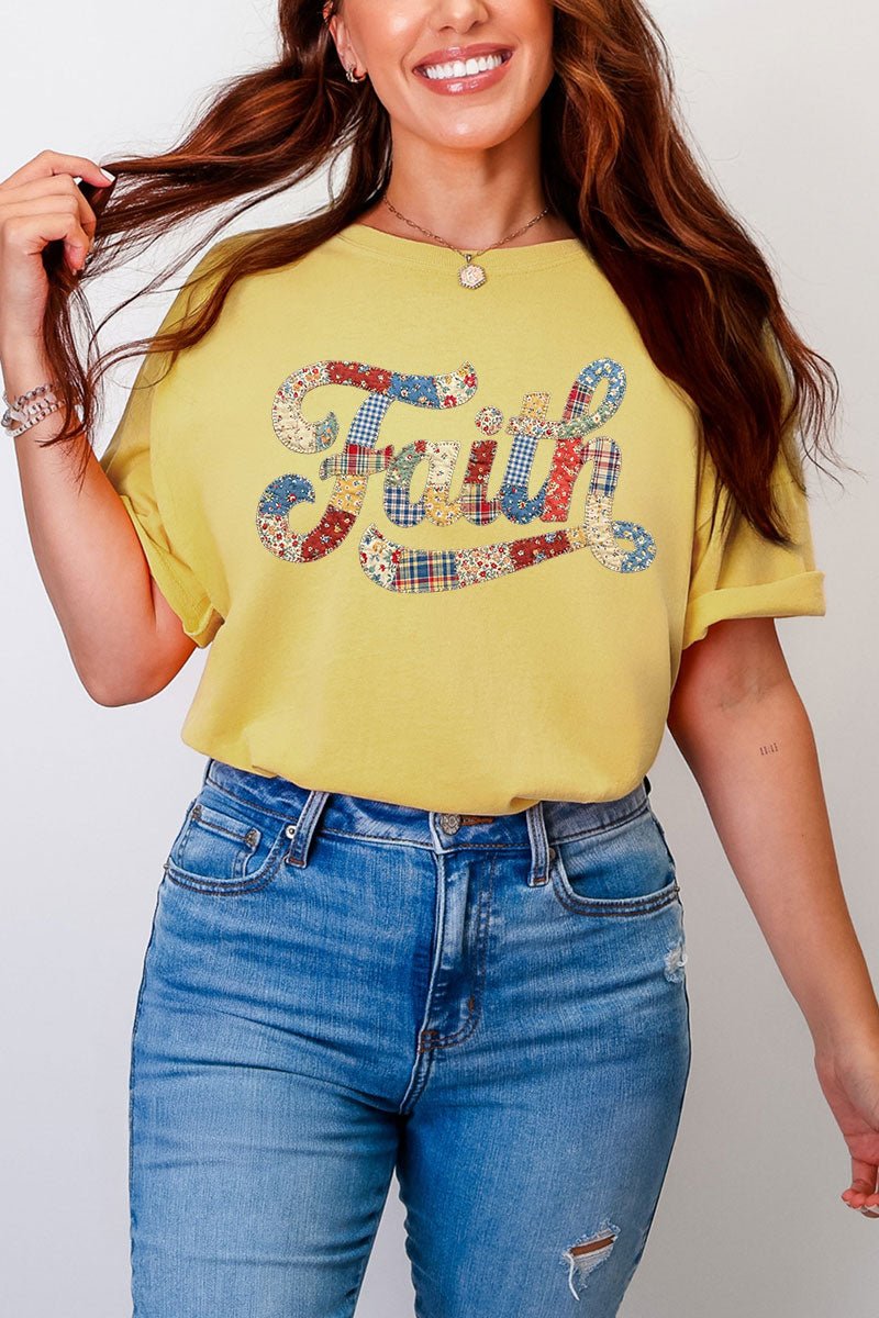 Faith Sewn Sweet Comfort Colors Adult Ring-Spun Cotton Tee - Wholesale Accessory Market