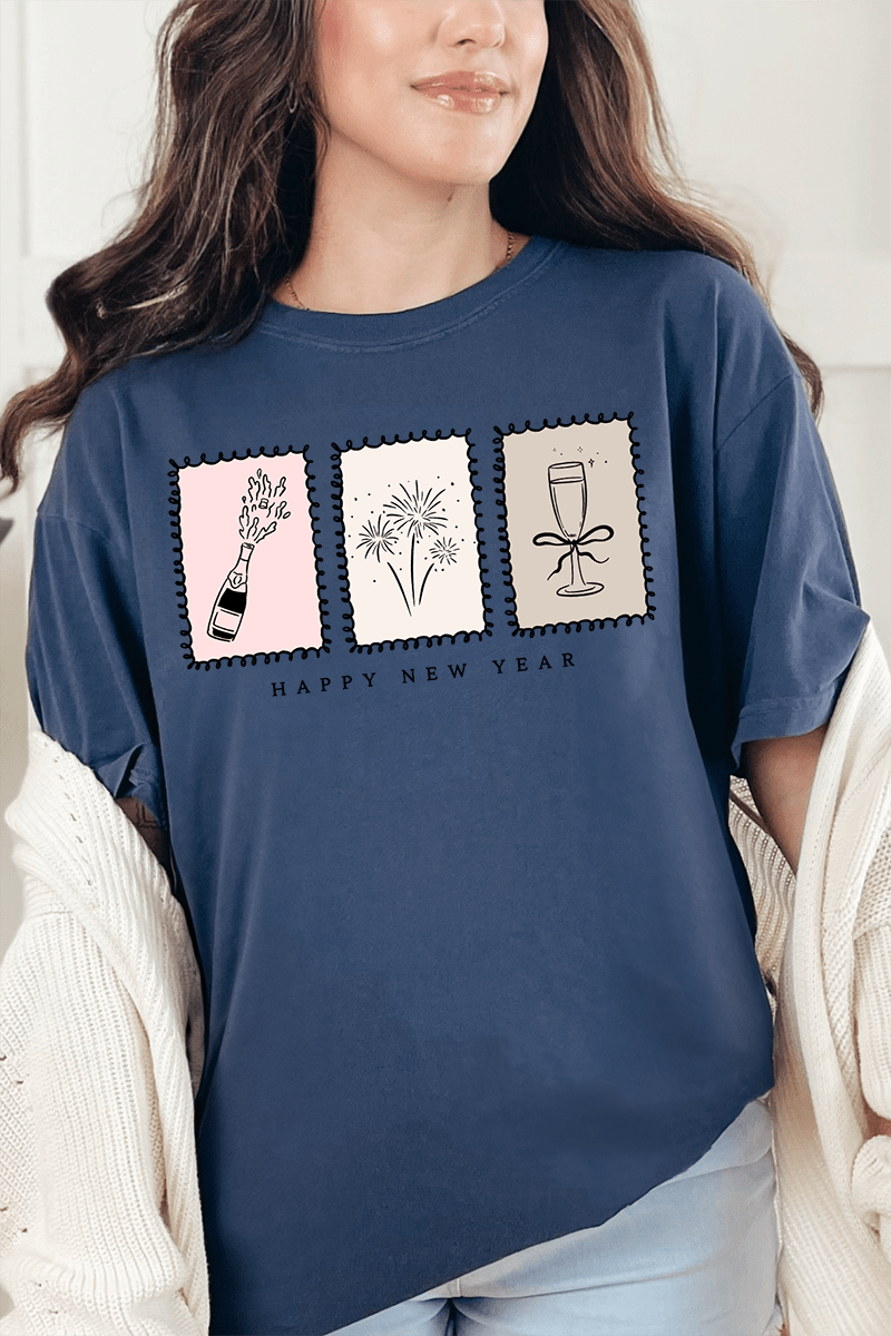 Fireworks & Fizz Comfort Colors Adult Ring - Spun Cotton Tee - Wholesale Accessory Market