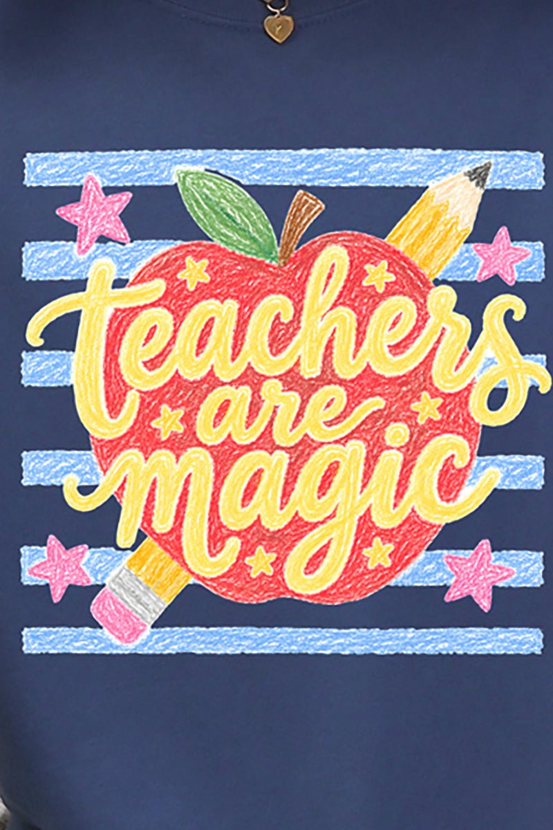 Teachers Are Magic Sketch Comfort Colors Adult Ring-Spun Cotton Tee - Wholesale Accessory Market