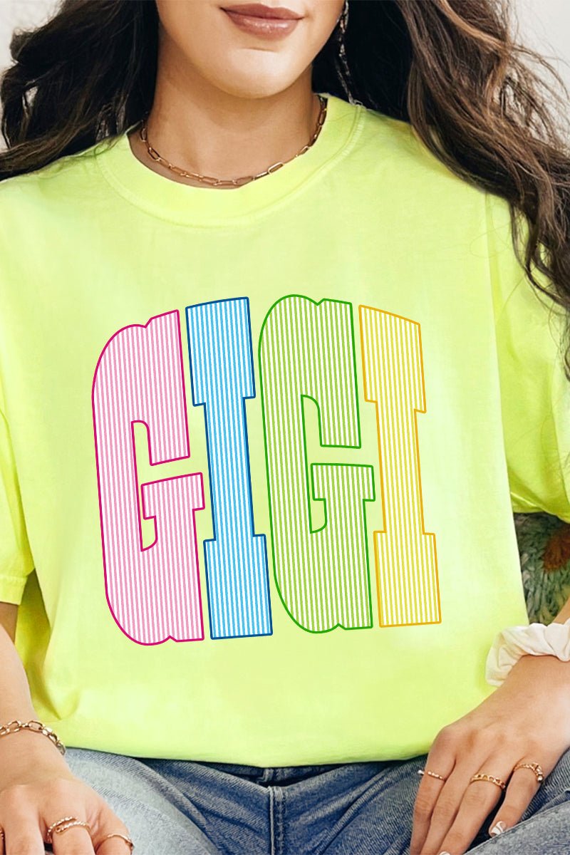 Color Me Loved Gigi Comfort Colors Adult Ring-Spun Cotton Tee - Wholesale Accessory Market