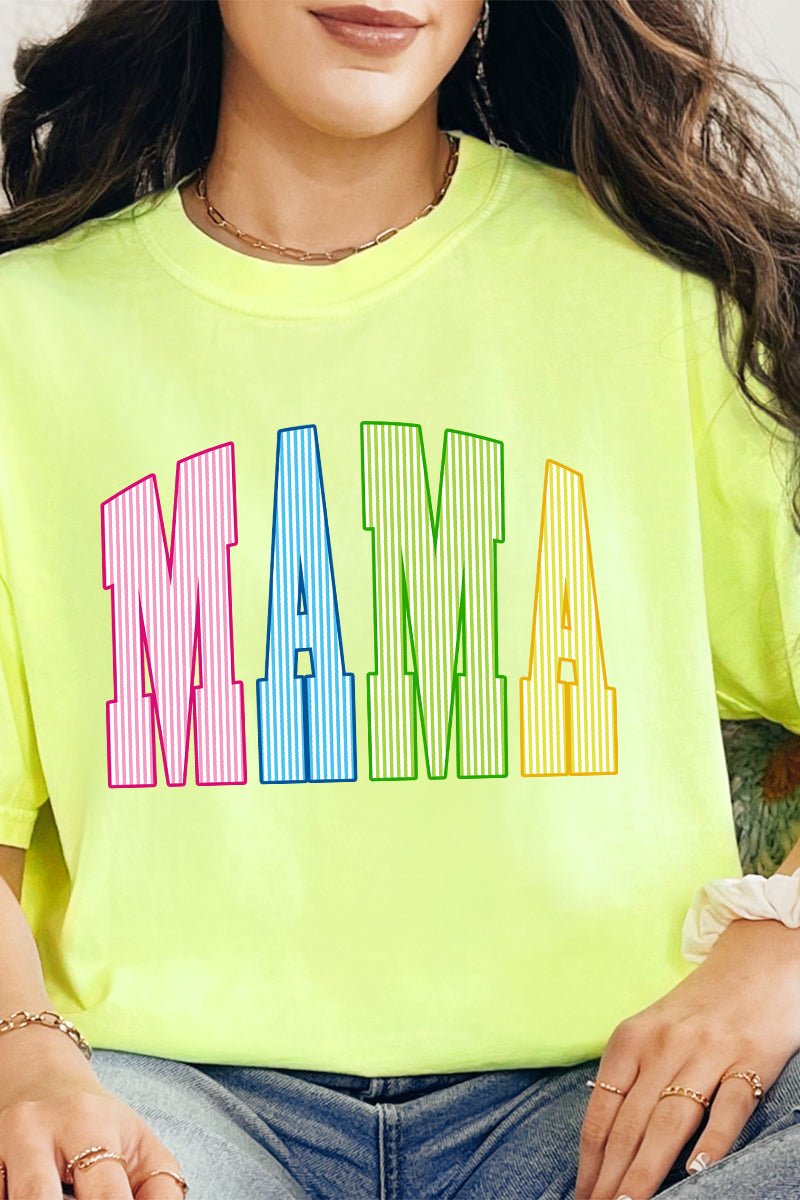 Color Me Loved Mama Comfort Colors Adult Ring-Spun Cotton Tee - Wholesale Accessory Market