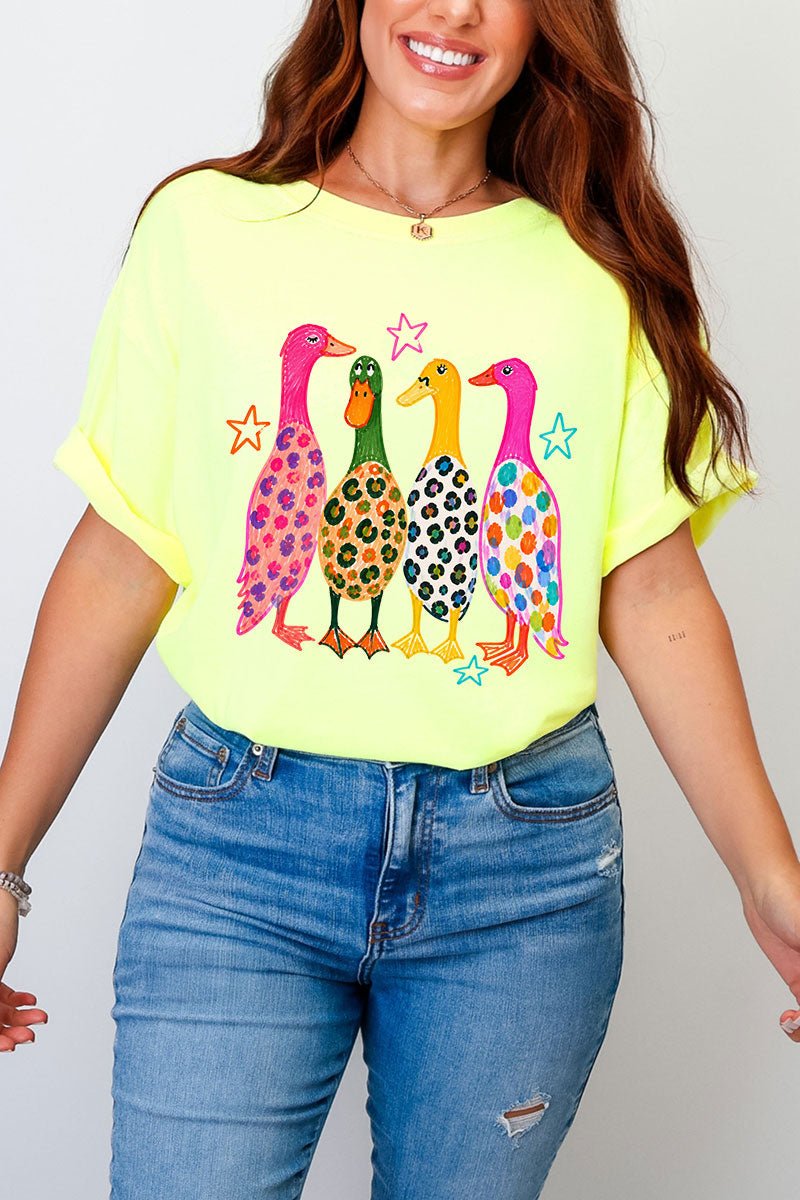 Neon Quack Pack Comfort Colors Adult Ring-Spun Cotton Tee - Wholesale Accessory Market