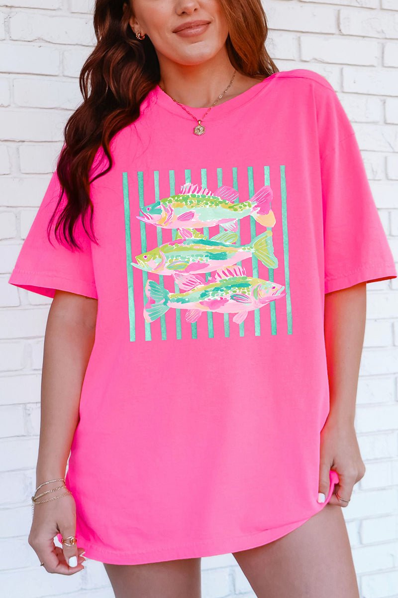 Reel Bright Comfort Colors Adult Ring - Spun Cotton Tee - Wholesale Accessory Market