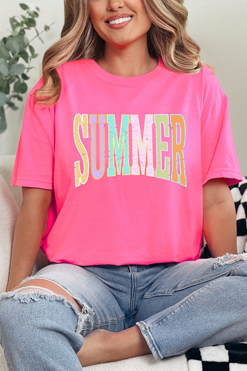 Sunwashed Summer Comfort Colors Adult Ring - Spun Cotton Tee - Wholesale Accessory Market