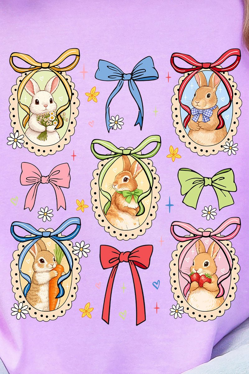 Bunny Meadow Comfort Colors Adult Ring - Spun Cotton Tee - Wholesale Accessory Market