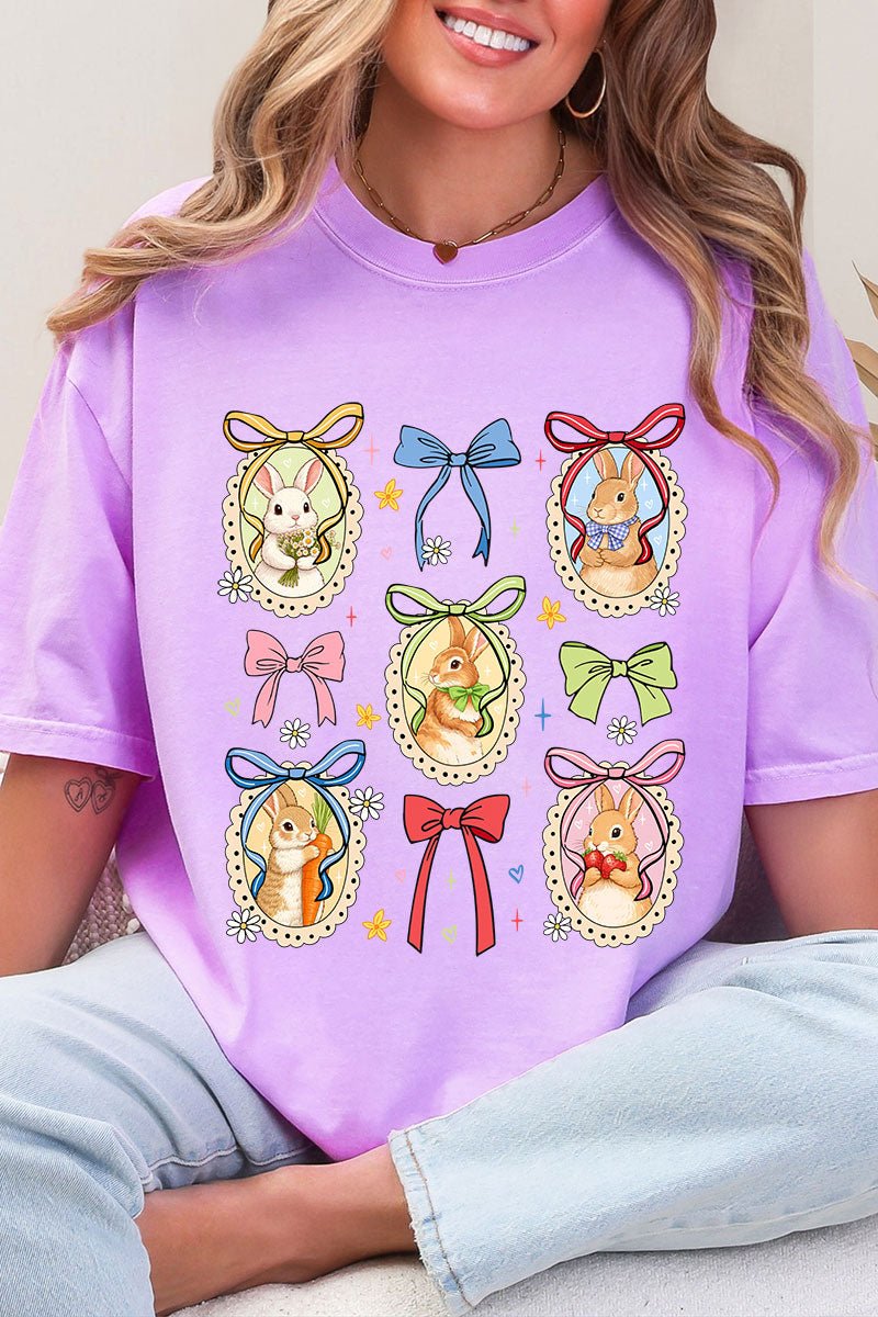 Bunny Meadow Comfort Colors Adult Ring - Spun Cotton Tee - Wholesale Accessory Market