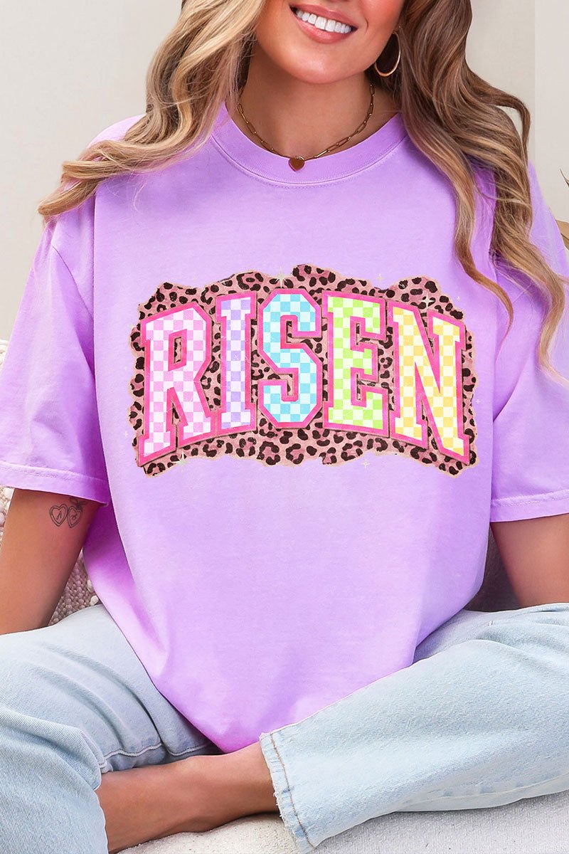 Risen In Color Comfort Colors Adult Ring - Spun Cotton Tee - Wholesale Accessory Market