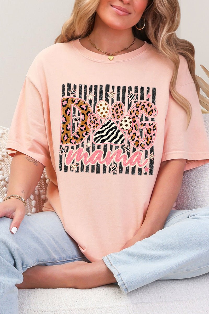 Dog Mama Wild & Sweet Comfort Colors Adult Ring-Spun Cotton Tee - Wholesale Accessory Market