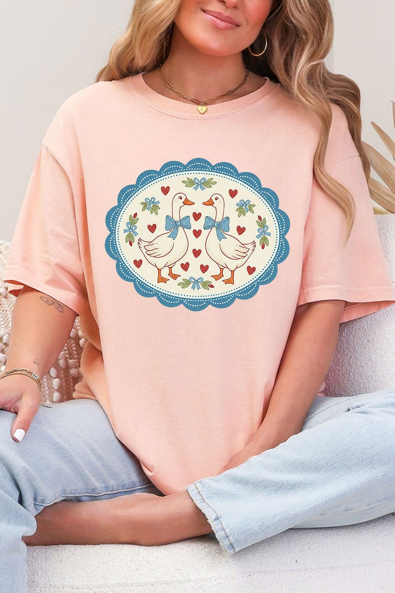 Goosey Little Love Comfort Colors Adult Ring-Spun Cotton Tee - Wholesale Accessory Market