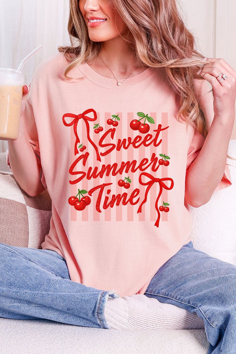 Sweet Summer Time Comfort Colors Adult Ring - Spun Cotton Tee - Wholesale Accessory Market