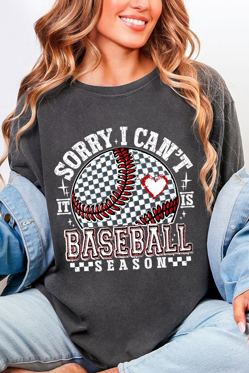 Baseball Over Everything Comfort Colors Adult Ring - Spun Cotton Tee - Wholesale Accessory Market