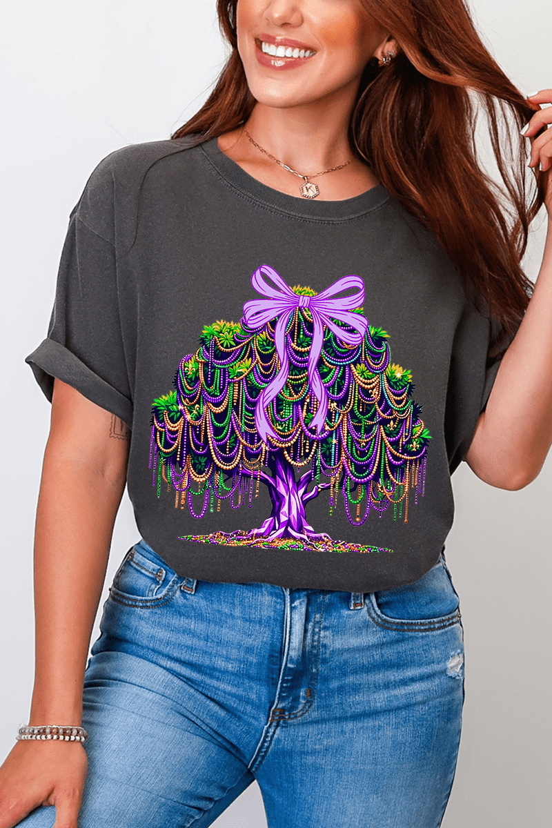 Bayou Bead Tree Comfort Colors Adult Ring - Spun Cotton Tee - Wholesale Accessory Market