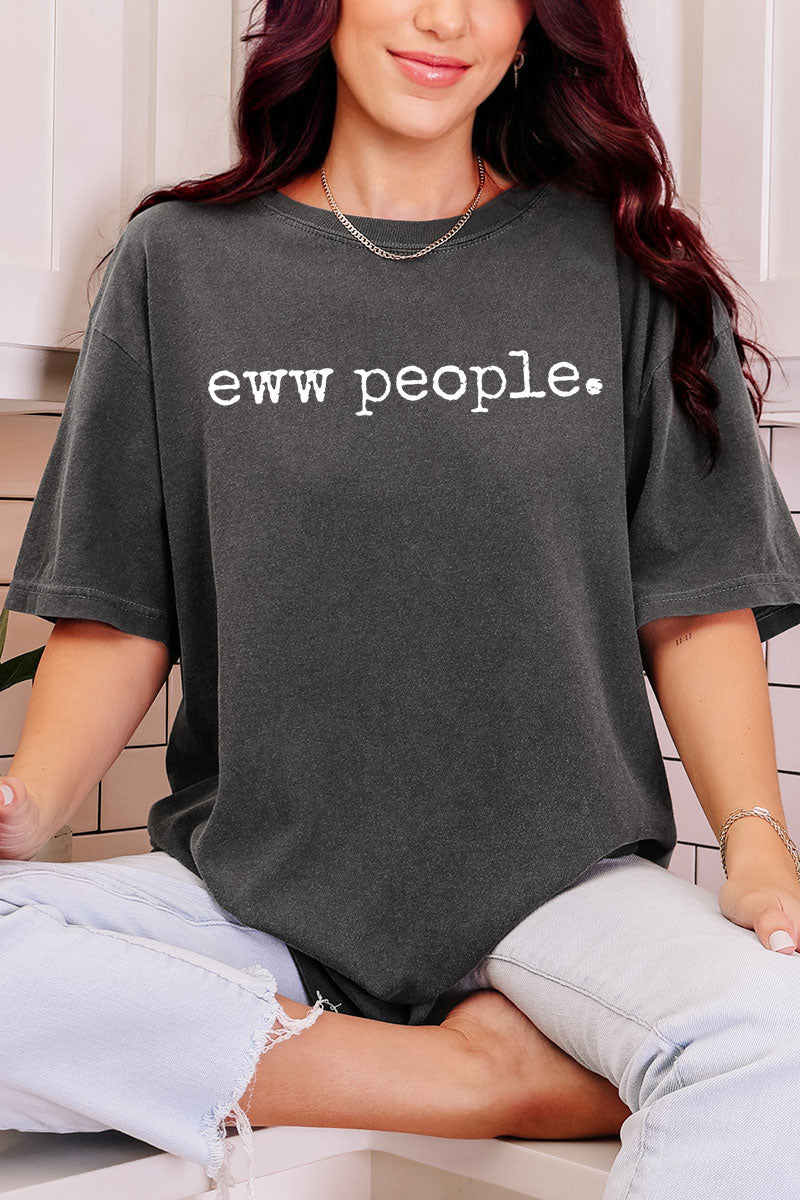 Eww People. Comfort Colors Adult Ring - Spun Cotton Tee - Wholesale Accessory Market