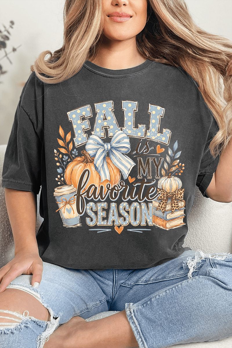 Fall Season Charm Comfort Colors Adult Ring-Spun Cotton Tee - Wholesale Accessory Market