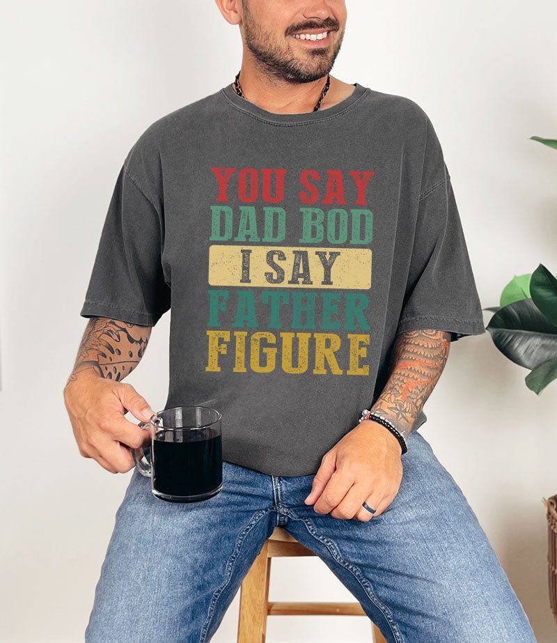 Father Figure Comfort Colors Adult Ring - Spun Cotton Tee - Wholesale Accessory Market