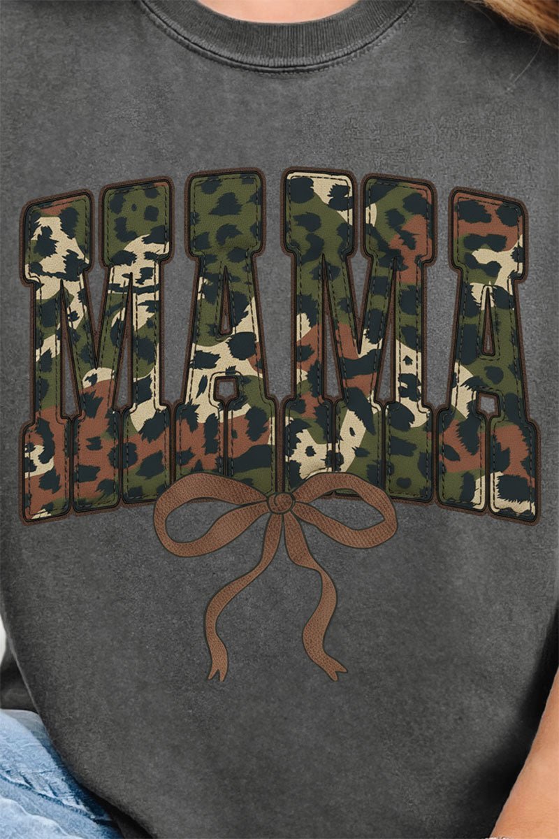 Hunting Mama Ribbon Comfort Colors Adult Ring - Spun Cotton Tee - Wholesale Accessory Market