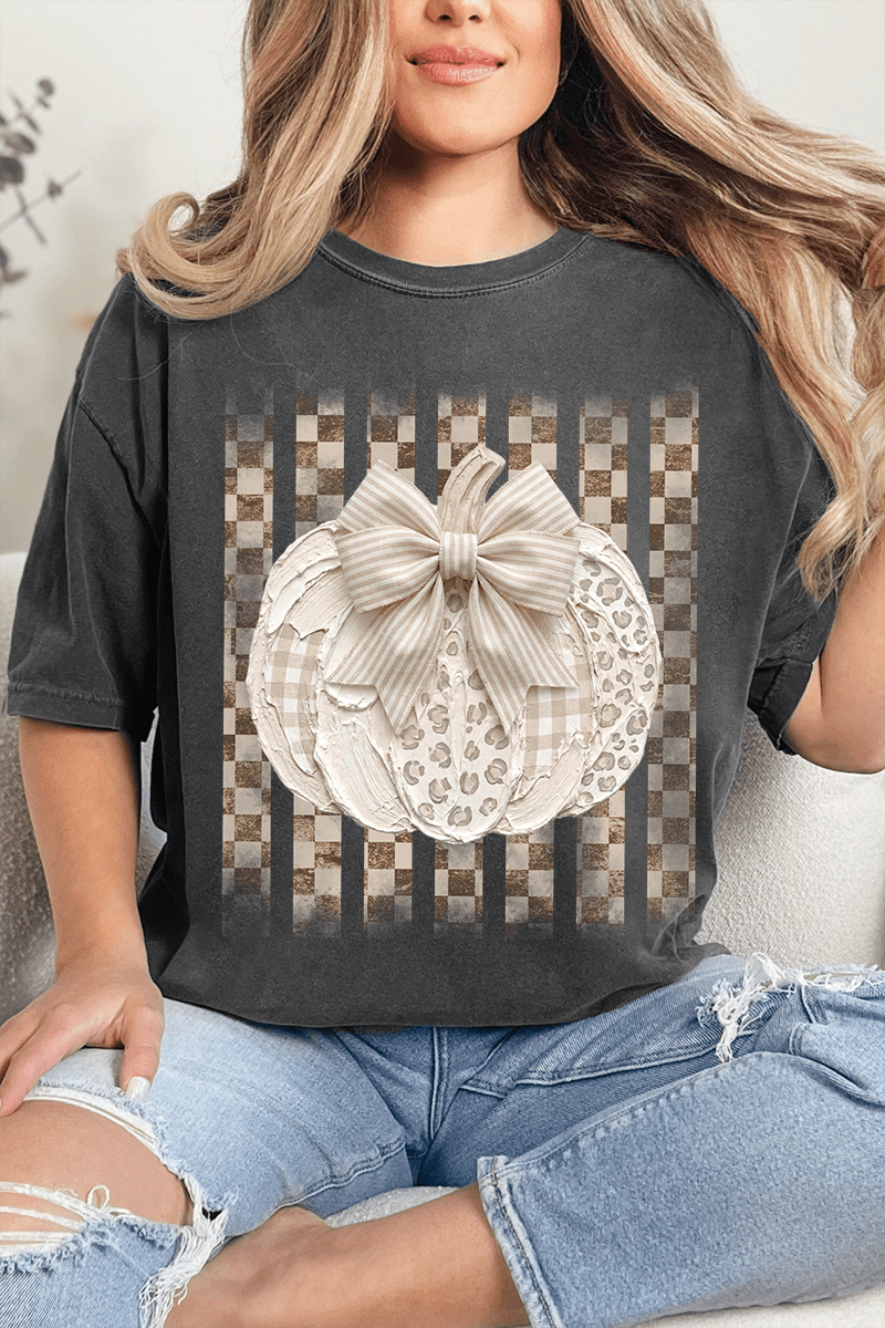 Painted Pumpkin Latte Comfort Colors Adult Ring-Spun Cotton Tee - Wholesale Accessory Market