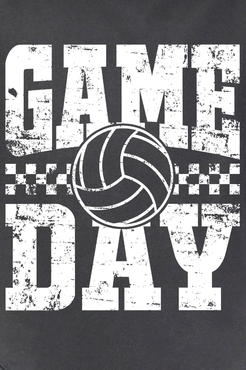 Retro Volleyball Game Day Comfort Colors Adult Ring - Spun Cotton Tee - Wholesale Accessory Market