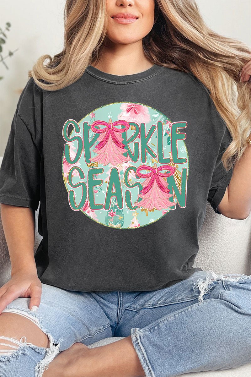Sparkle Season Comfort Colors Adult Ring - Spun Cotton Tee - Wholesale Accessory Market