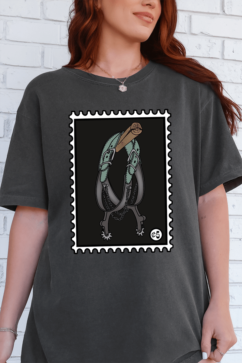 Spur Stamp Comfort Colors Adult Ring - Spun Cotton Tee - Wholesale Accessory Market