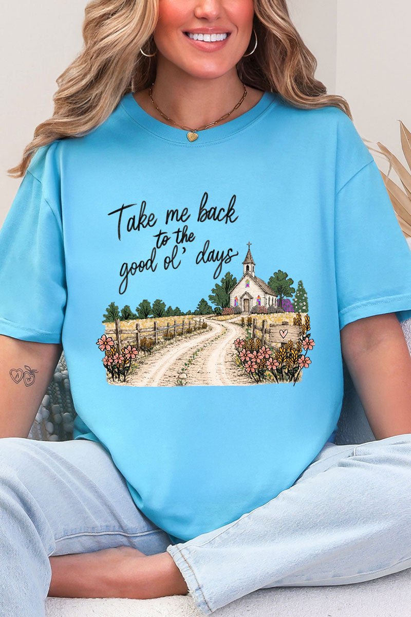 Take Me Back Comfort Colors Adult Ring-Spun Cotton Tee - Wholesale Accessory Market