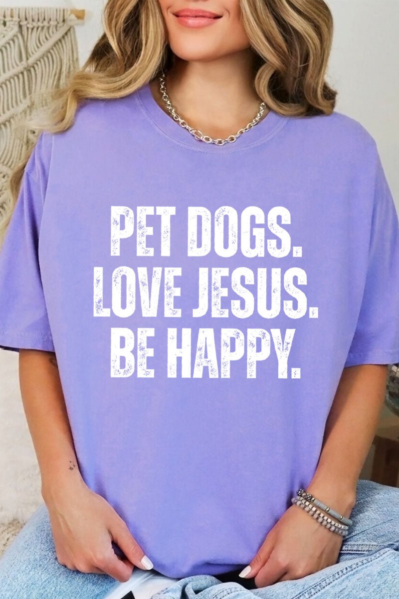 Pet Dogs Comfort Colors Adult Ring - Spun Cotton Tee - Wholesale Accessory Market