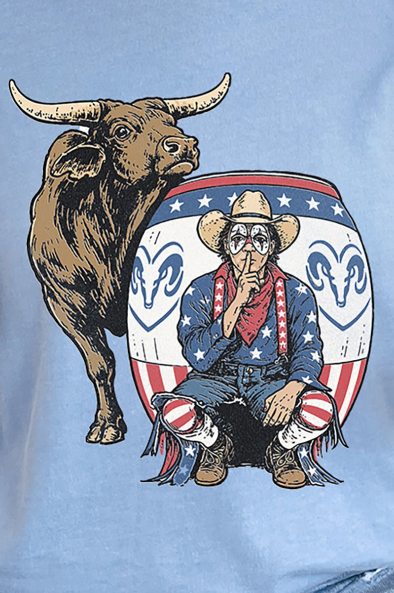 American Rodeo Clown Comfort Colors Adult Ring-Spun Cotton Tee - Wholesale Accessory Market