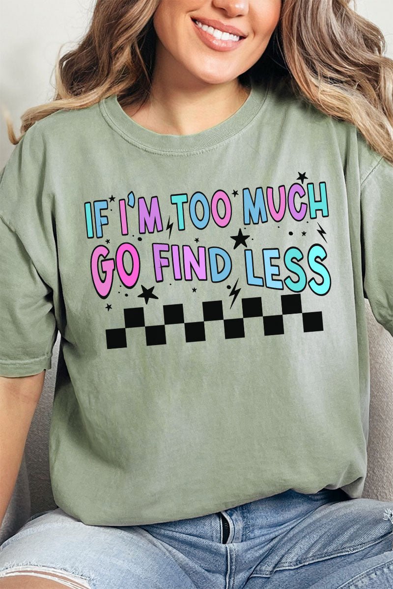 Go Find Less Comfort Colors Adult Ring - Spun Cotton Tee - Wholesale Accessory Market