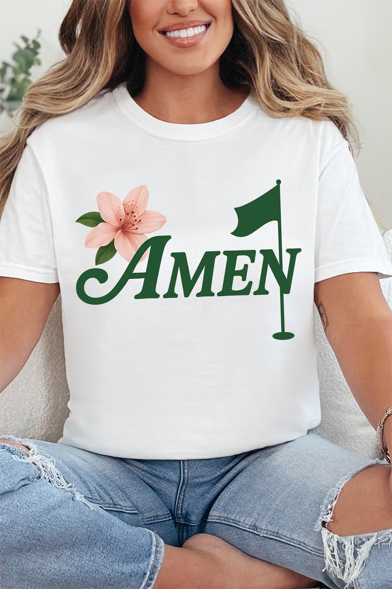 Amen & Azalea Comfort Colors Adult Ring - Spun Cotton Tee - Wholesale Accessory Market