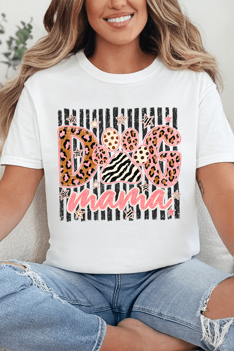 Dog Mama Wild & Sweet Comfort Colors Adult Ring-Spun Cotton Tee - Wholesale Accessory Market
