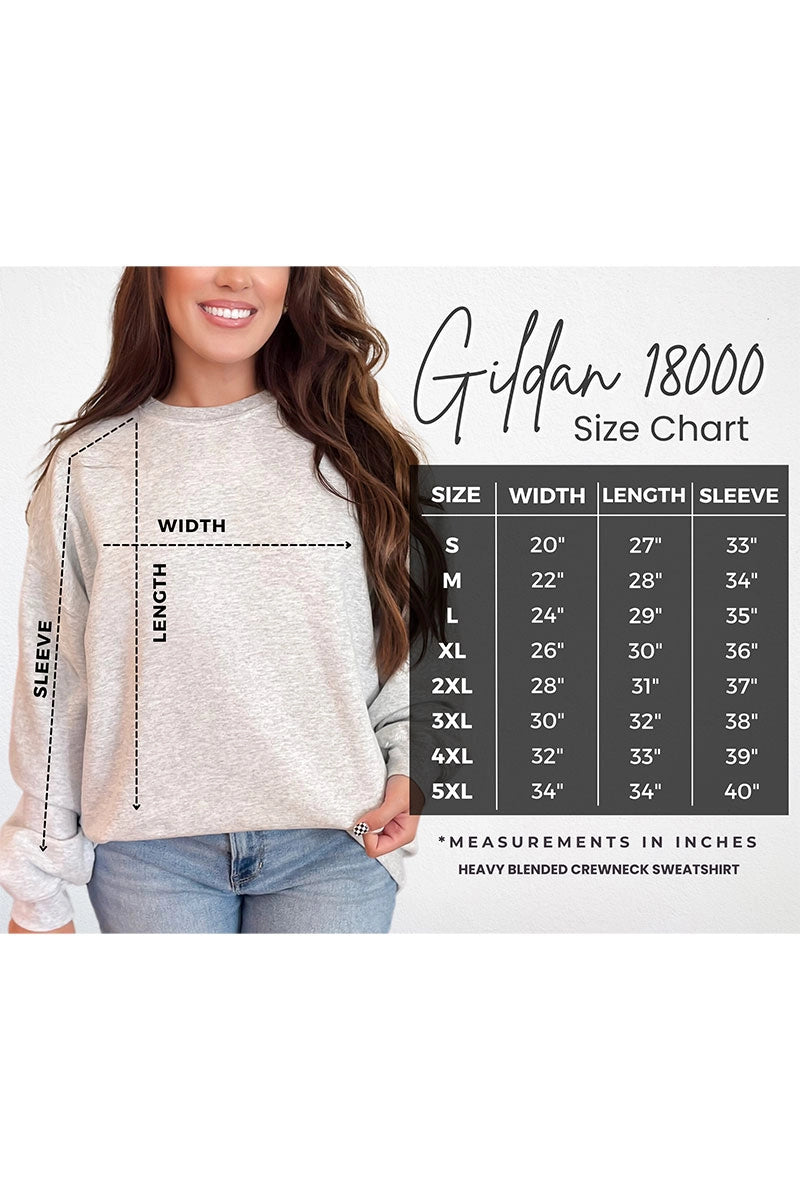 Checkered & Cheetah Alabama Heavy - weight Crew Sweatshirt - Wholesale Accessory Market