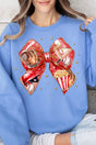 Balling Bow Heavy - weight Crew Sweatshirt - Wholesale Accessory Market
