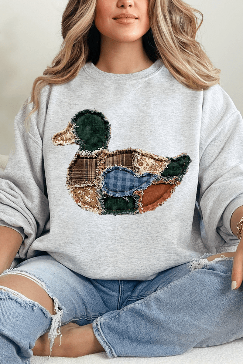 Country Stitched Duck Heavy Blend Crew Sweatshirt - Wholesale Accessory Market