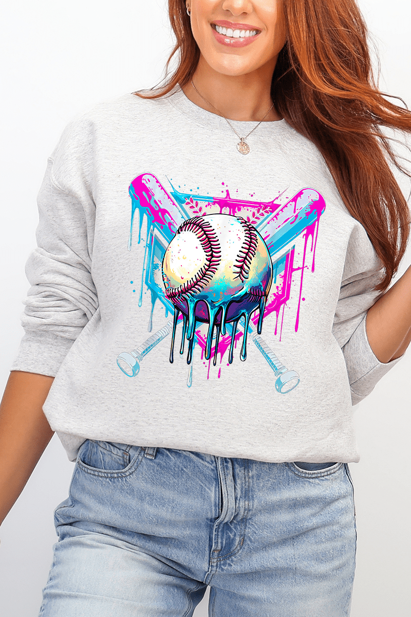 Diamond Drip Heavy Blend Crew Sweatshirt - Wholesale Accessory Market