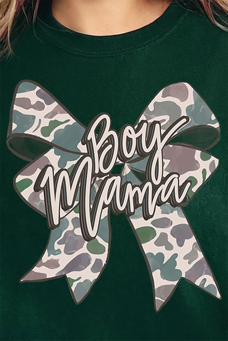 Distressed Boy Mama Coquette Heavy - weight Crew Sweatshirt - Wholesale Accessory Market