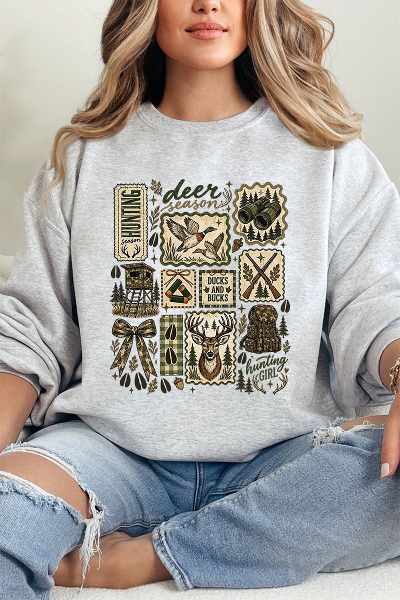 Ducks And Bucks Heavy Blend Crew Sweatshirt - Wholesale Accessory Market