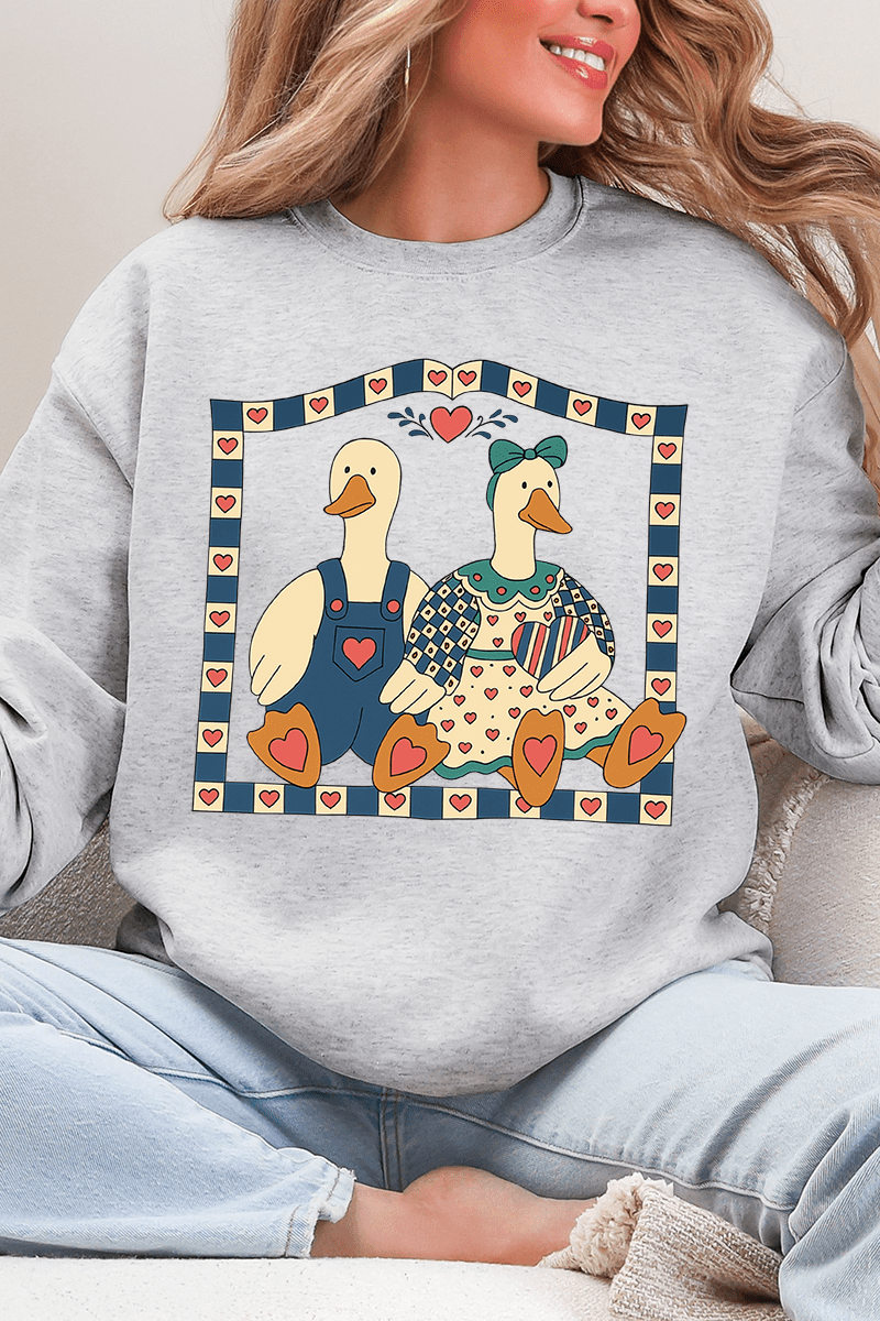 Gooseberry Love Heavy Blend Crew Sweatshirt - Wholesale Accessory Market