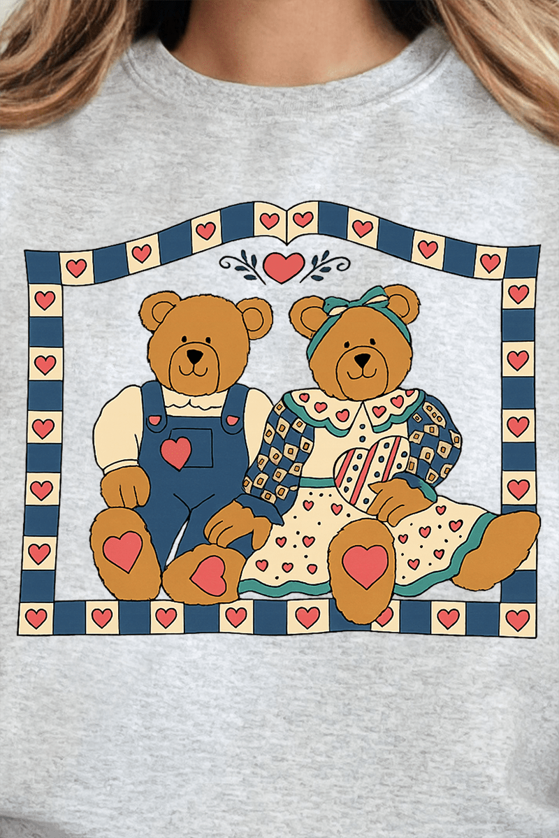 Honey & Hearth Bears Heavy Blend Crew Sweatshirt - Wholesale Accessory Market
