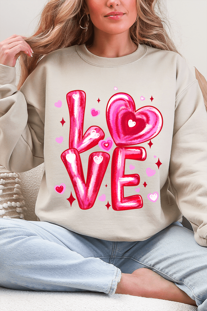 Love In The Air Heavy Blend Crew Sweatshirt - Wholesale Accessory Market