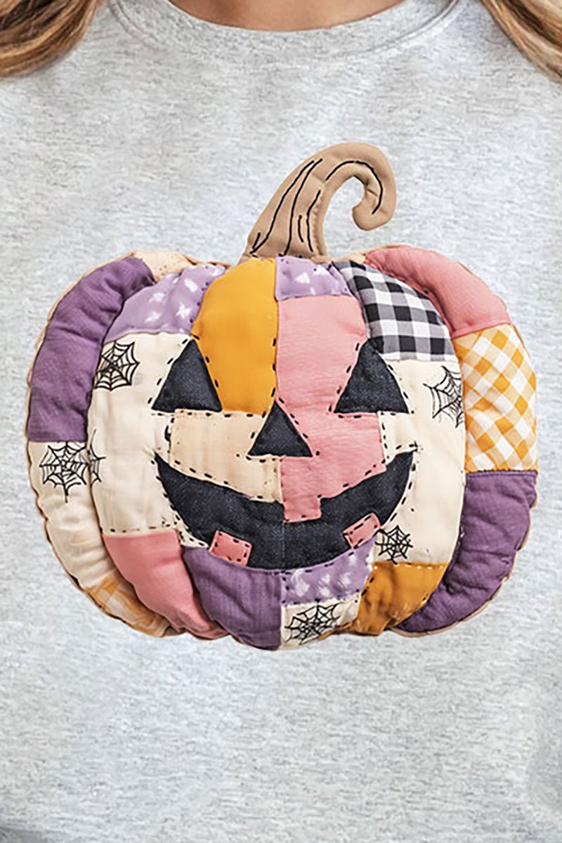 Patch O'Lantern Heavy - weight Crew Sweatshirt - Wholesale Accessory Market
