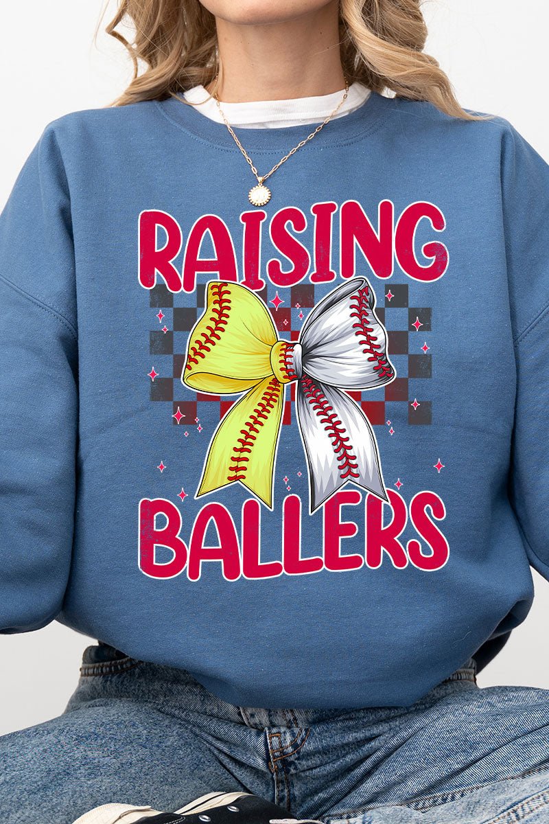 Raising Ballers Heavy - weight Crew Sweatshirt - Wholesale Accessory Market