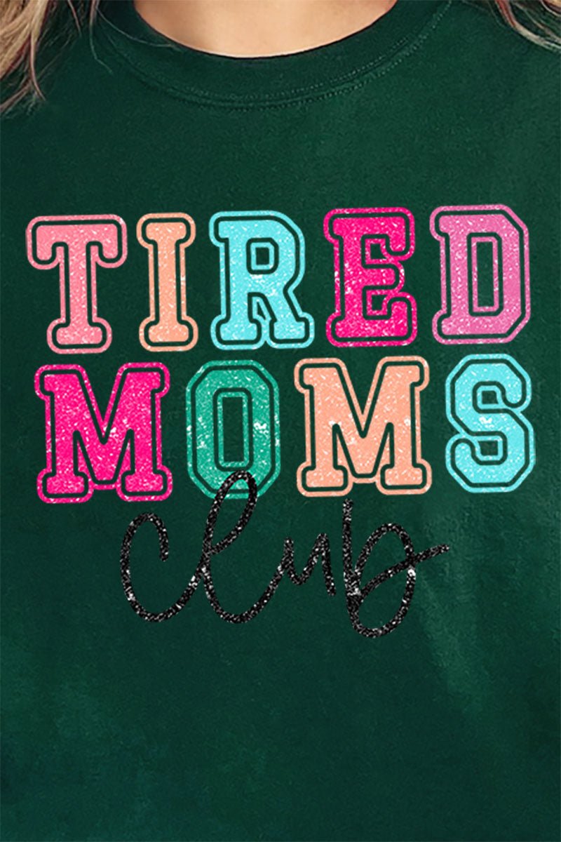 Tired Moms Club Heavy-weight Crew Sweatshirt - Wholesale Accessory Market