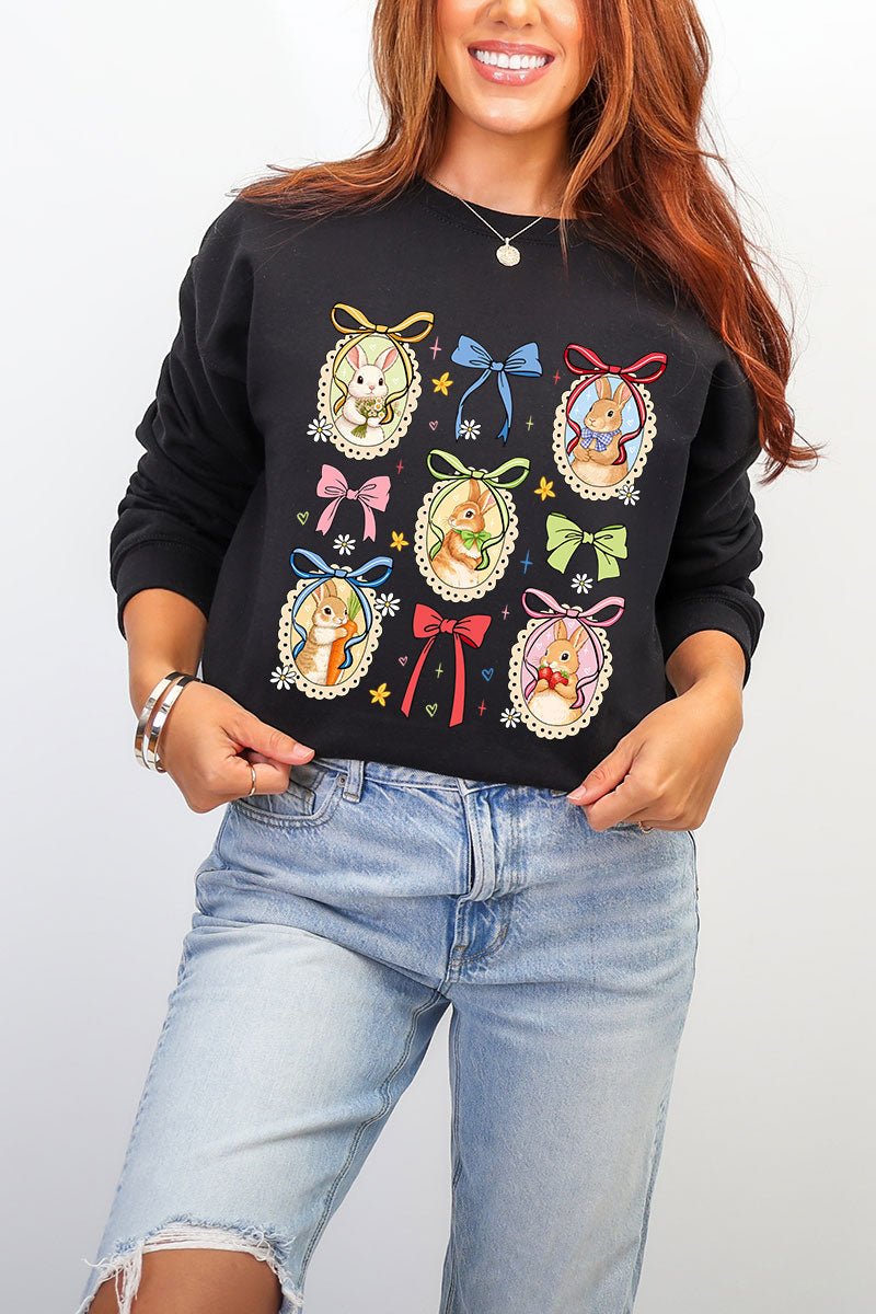 Bunny Meadow Heavy Blend Crew Sweatshirt - Wholesale Accessory Market