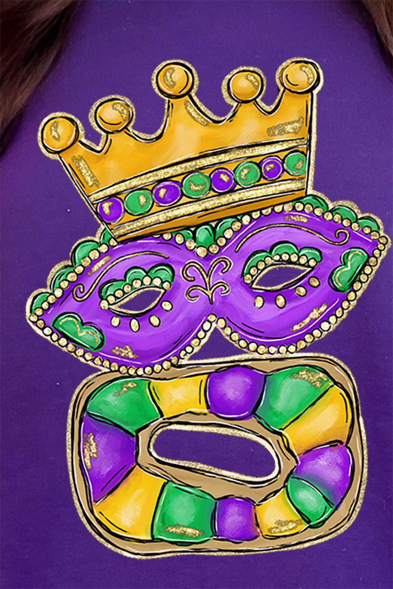 King Cake Queen Heavy - weight Crew Sweatshirt - Wholesale Accessory Market