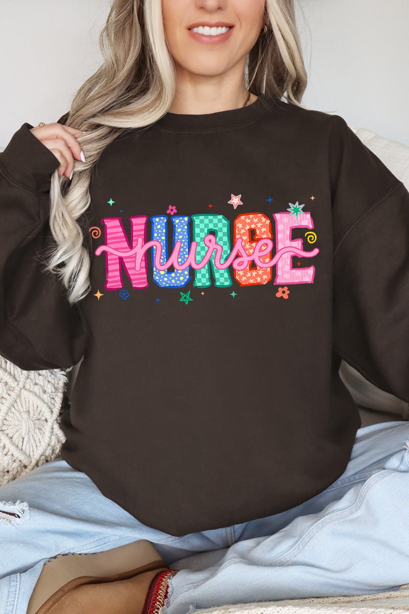 Nurse Energy Heavy Blend Crew Sweatshirt - Wholesale Accessory Market